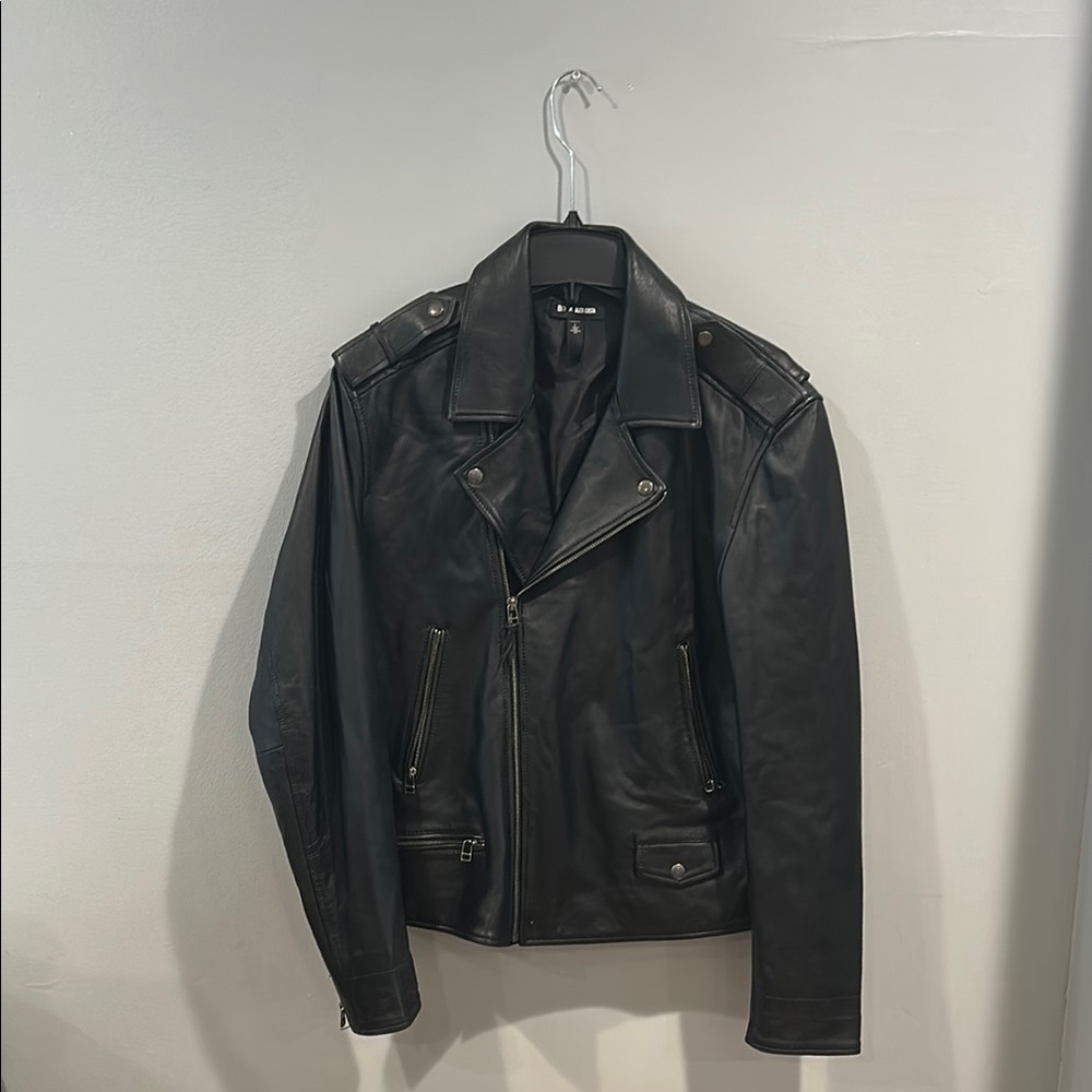 Classic Black Leather Jacket